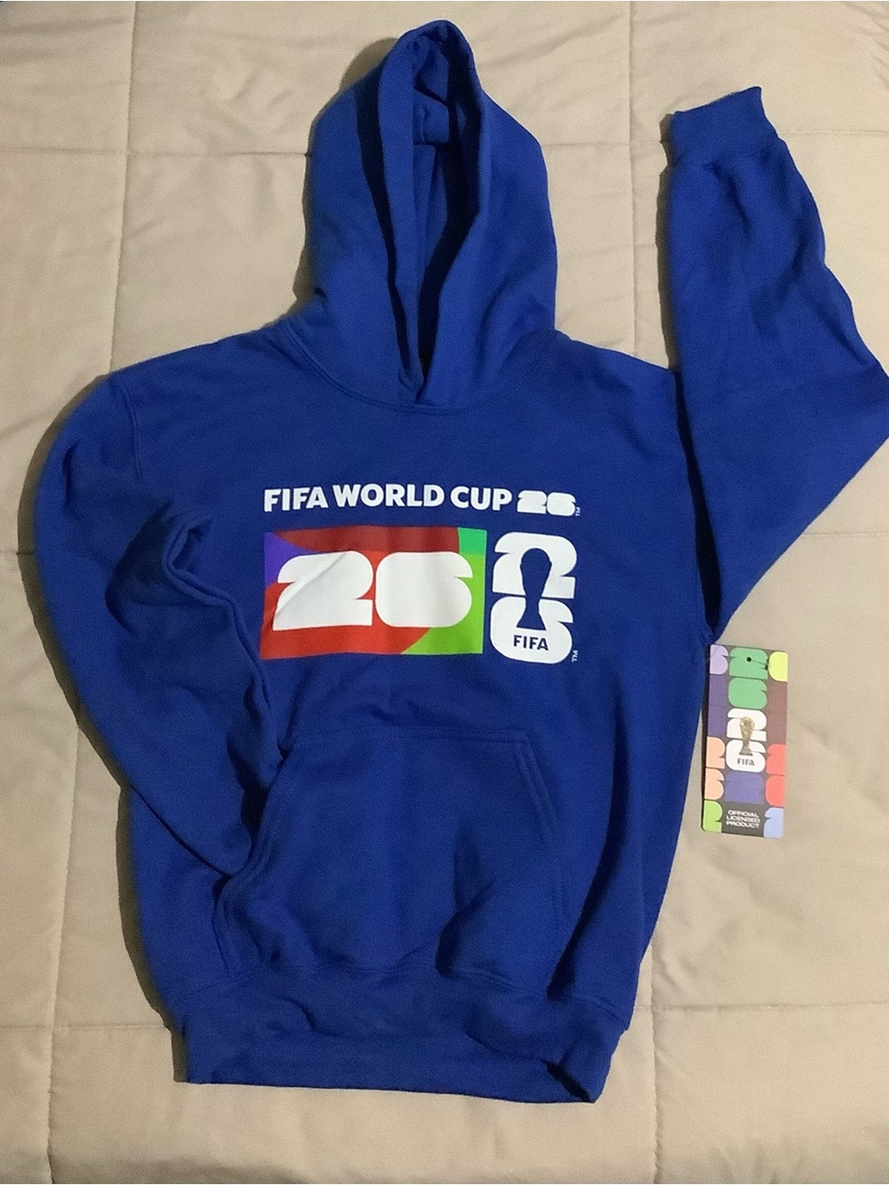 FIFA World Cup 2026 Blue Hoodie Youth XL